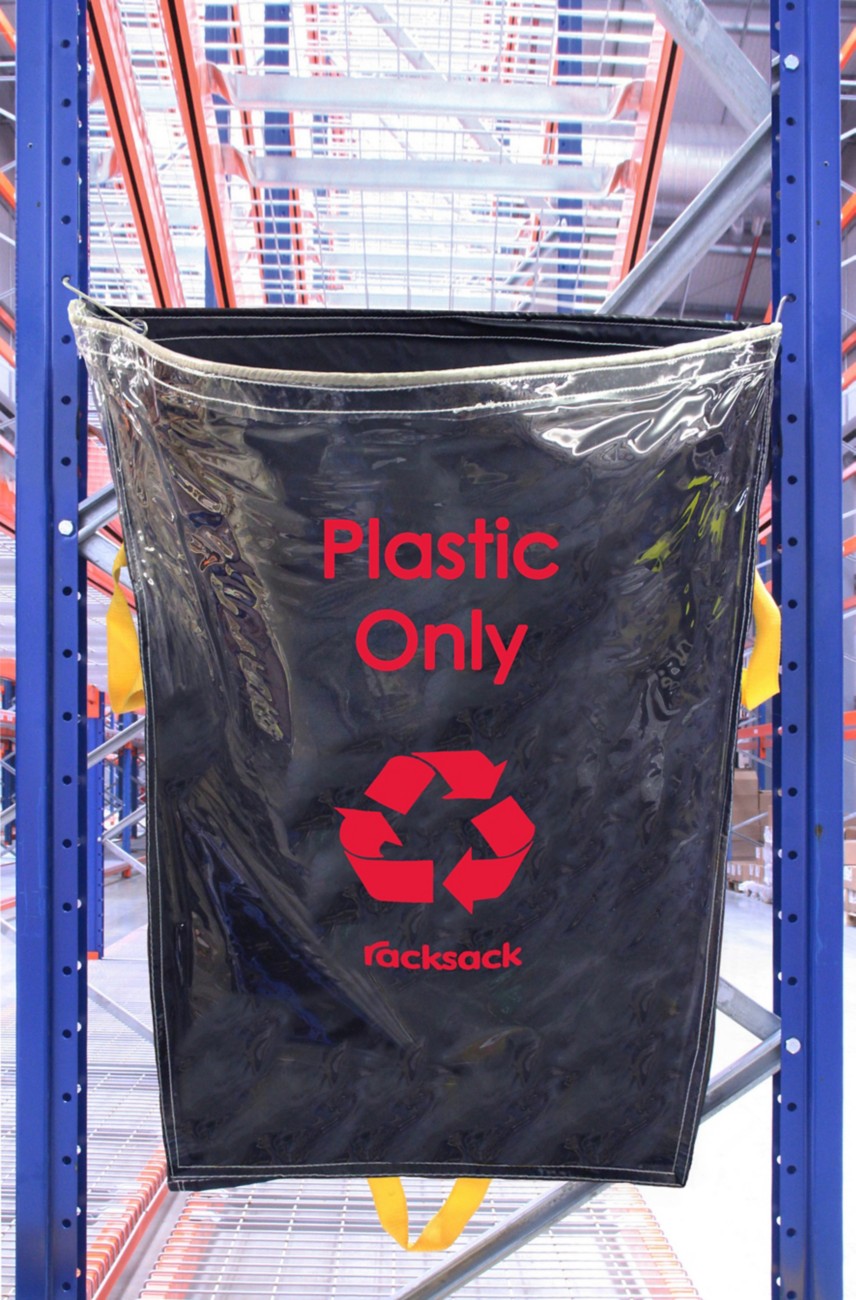 Racksack Waste Segregation Sack Transparent Pl (Polyester) Pack Of 10