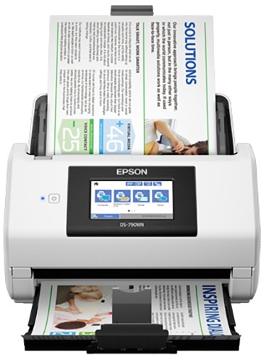 Epson Black Workforce Ds-790Wn Sheet-Fed Scanner 600 X 600 Dpi A4 Whi - Image 2