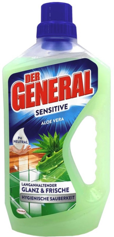 DER GENERAL Sensitive Mehrzweckreiniger Flüssig Aloe Vera 750 ml