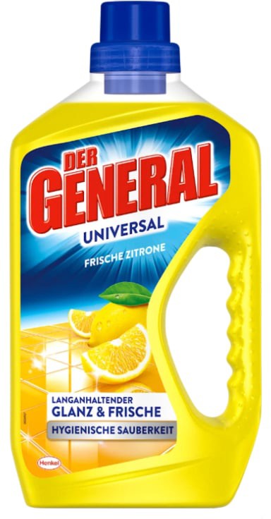 DER GENERAL Universal Mehrzweckreiniger Flüssig Zitrone 750 ml