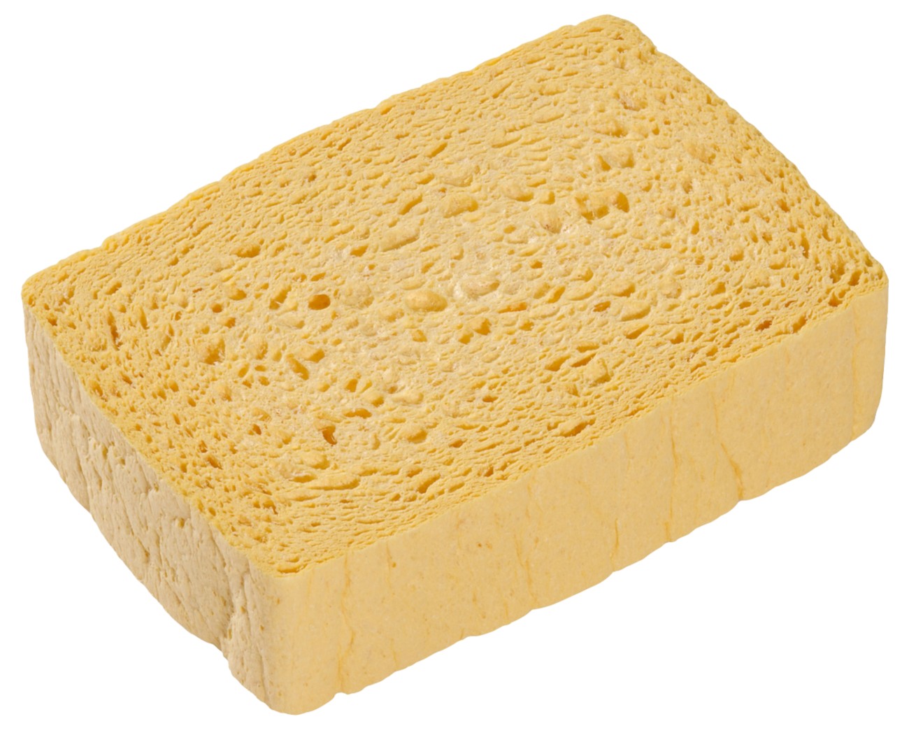 Spontex Azella 25 Traditioneller Trocken Schwamm 10 Stück Gelb