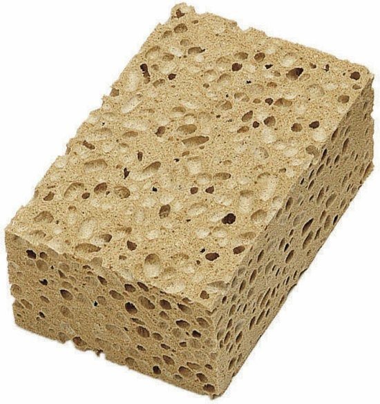 Spontex Azella 75 Widerstandsfähiger Schwamm 5 Stück Braun