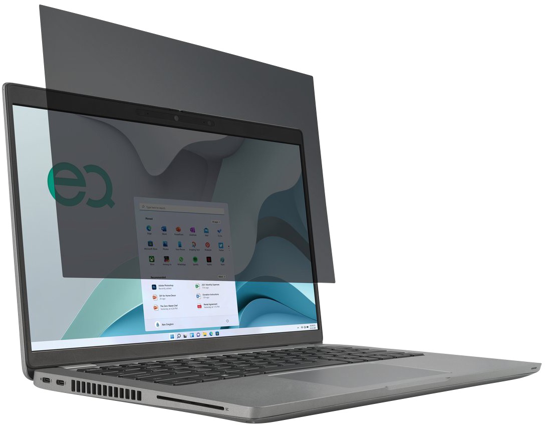 Kensington Eq Privacy Screen Filter Eq140a169e For 14'' Laptops 16:9