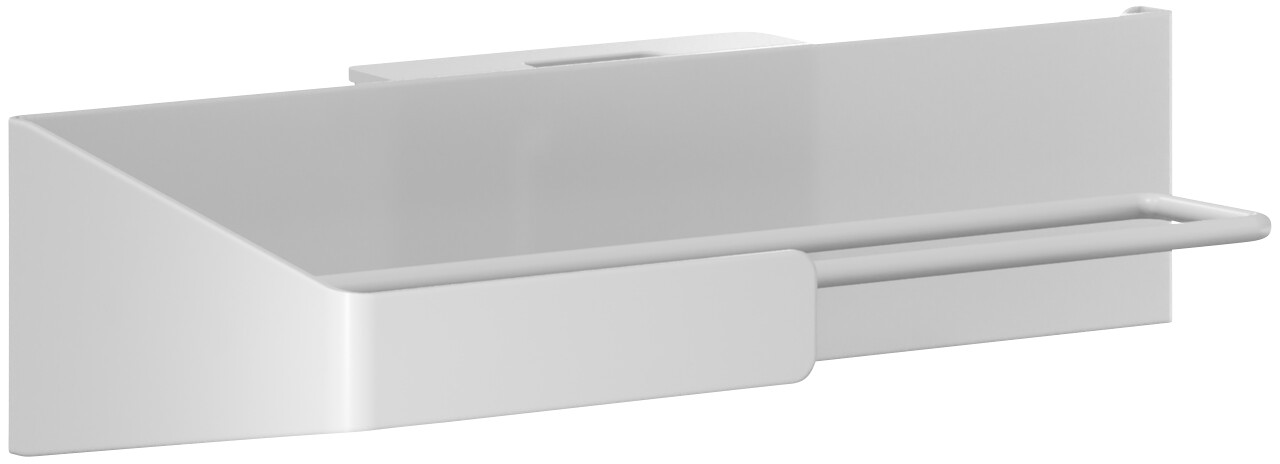 tesa Küchenrollenhalter Metall Weiß 8,25 x 12,15 x 31,15 cm Set 4-tlg