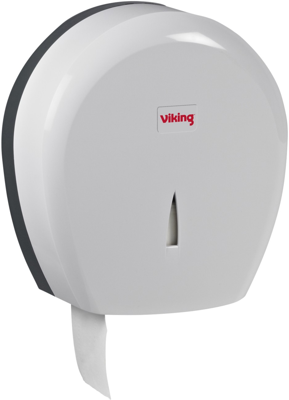 Viking Yaliss Jumbo 400 Toilettenpapierspender Abschließbar Weiß