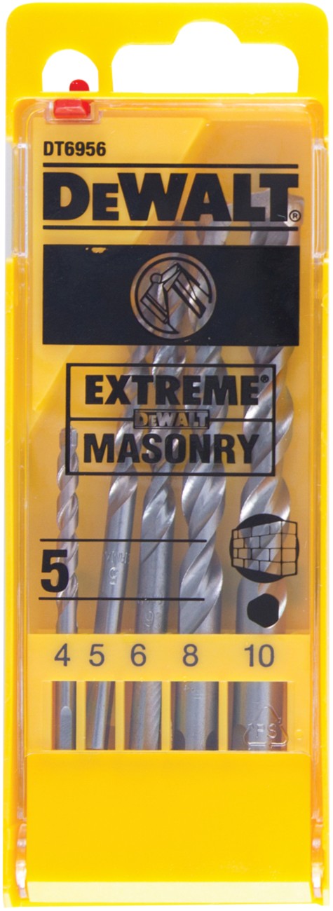 Dewalt Masonry Drill Bit Set Dt6956-Qz Set Of 5