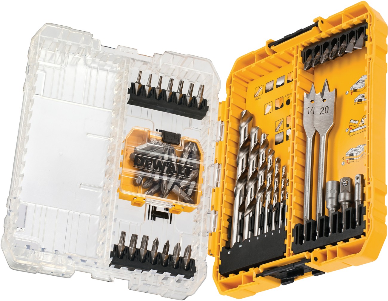 Dewalt Drill Bit Set Dt70757-Qz Set Of 55