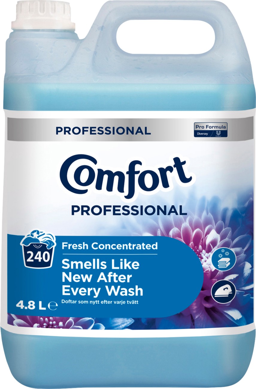 Comfort Professional Fresh Fabric Softener CONCENTRATED 4.8 Litre 240W - Image 3