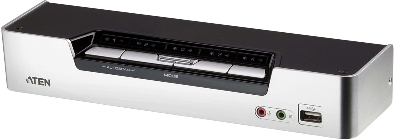 Aten 4-Port Usb Hdmi/Audio Kvmp Switch