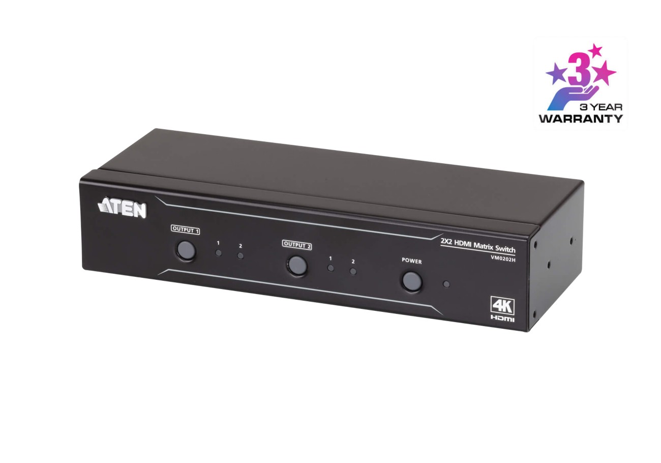 Aten 2X2 4K Hdmi Matrix Switch