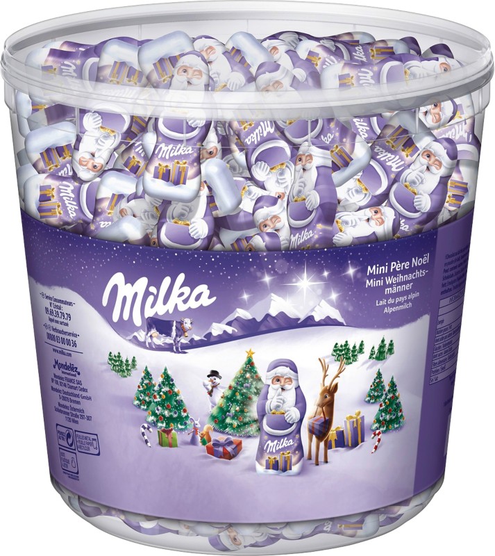 Milka Mini Weihnachtsmänner Schokolade 1540 g