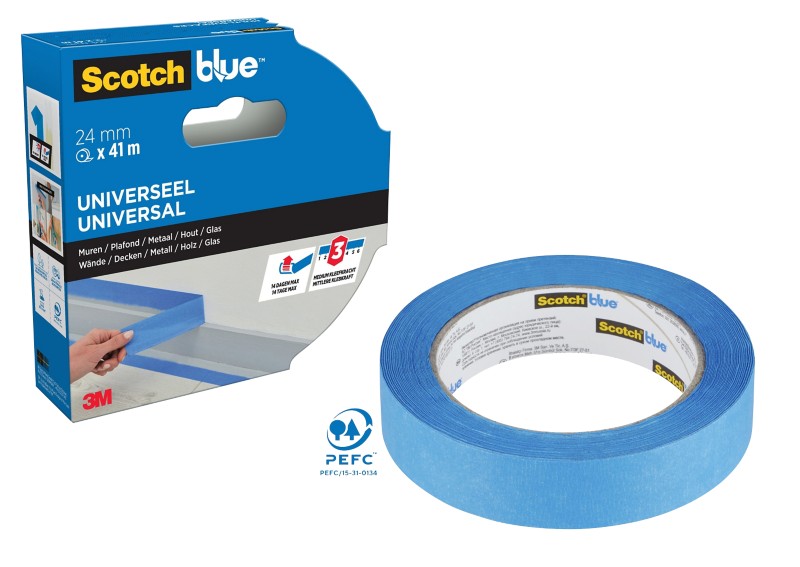 Scotch Abdeckband Multi-Surface Blau 24 mm (B) x 41 m (L)