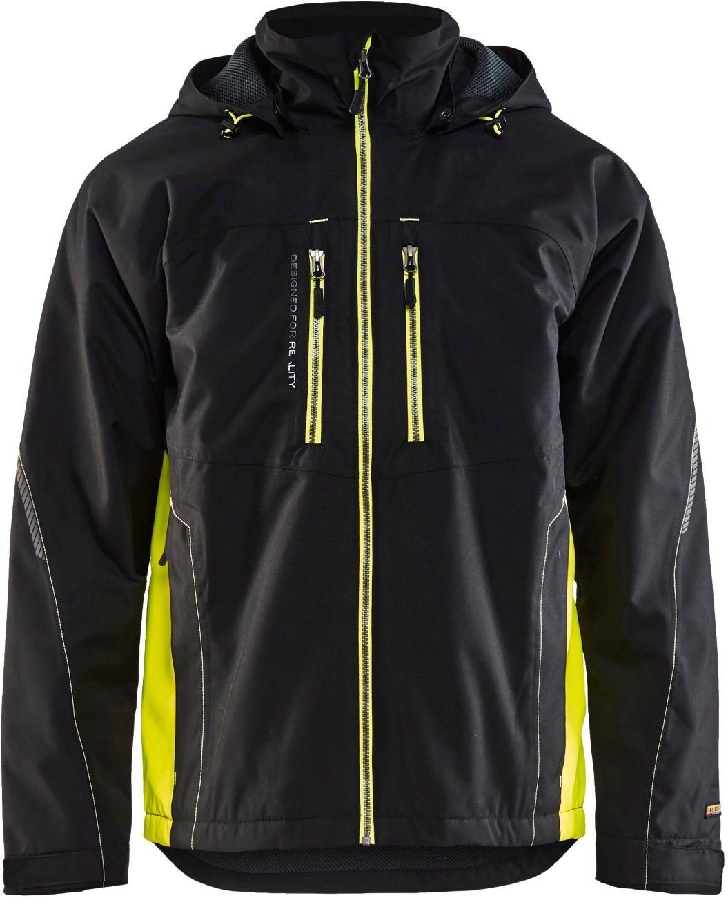 Blåkläder Black/Yellow Jacket 48901977 Pl (Polyester) Medium