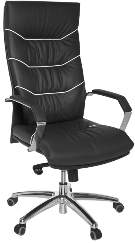 AMSTYLE Bürostuhl Permanentkontakt Feste Armlehnen höhenverstellbar Schwarz max. 120 kg SPM1.163 1260 × 60 × 550 mm