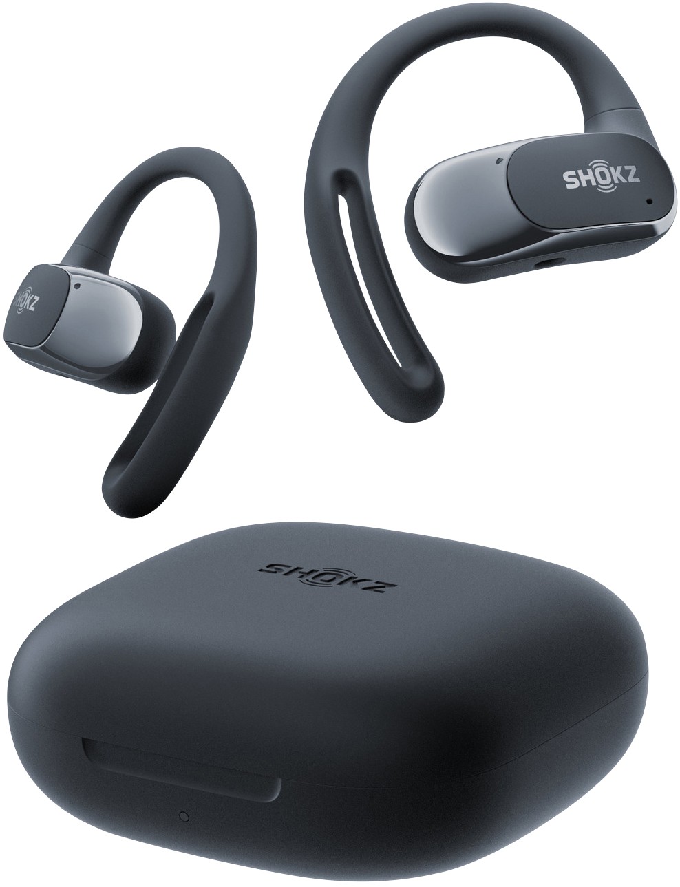 Shokz Openfit Air Wireless Earbuds Bluetooth Open-Ear Black