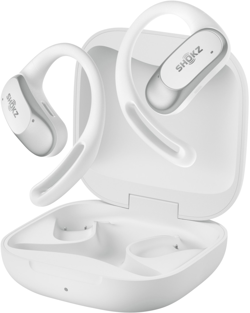 Shokz Openfit Air Wireless Earbuds Bluetooth Open-Ear White