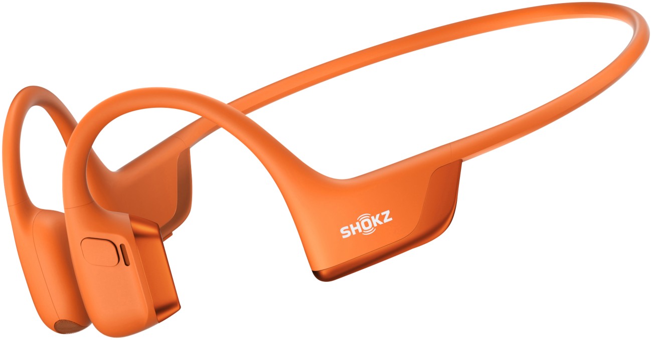 Shokz Openrun Pro 2 Wireless Headphone Bluetooth Usb-C Charging Ip55 Open-Ear Orange