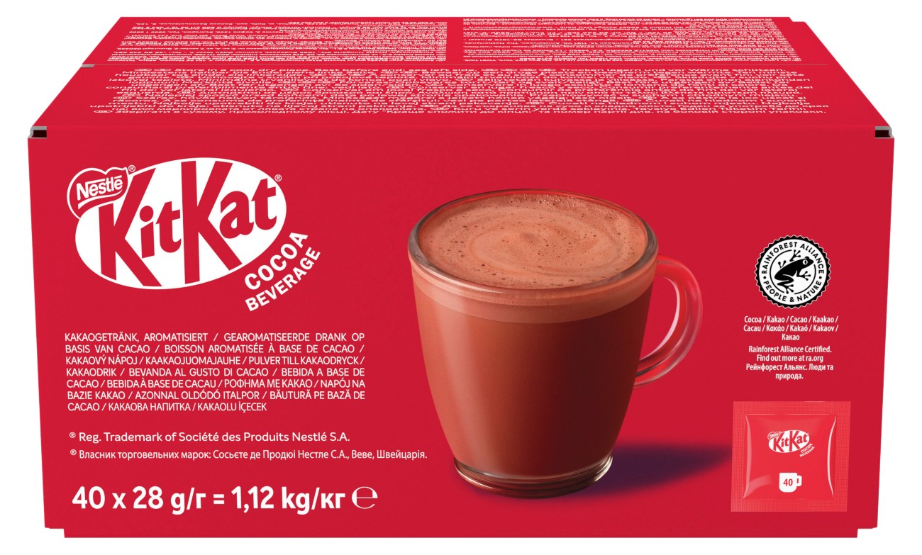 Nestle KitKat Cacao Beverage Instant Heiße Schokolade Beutel 40 Stück à 28 g