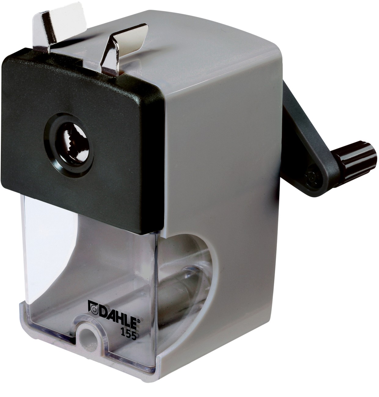 Anspitzer Dahle 155 Color ID, Smart Grey, für Bleistifte bis 12 mm