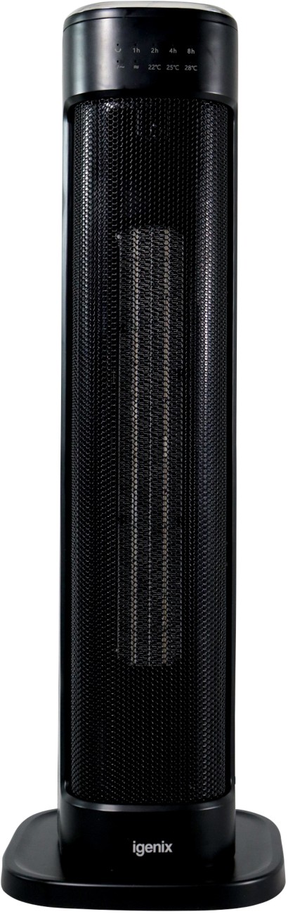 Igenix 2000W Ptc Tower Heater Black