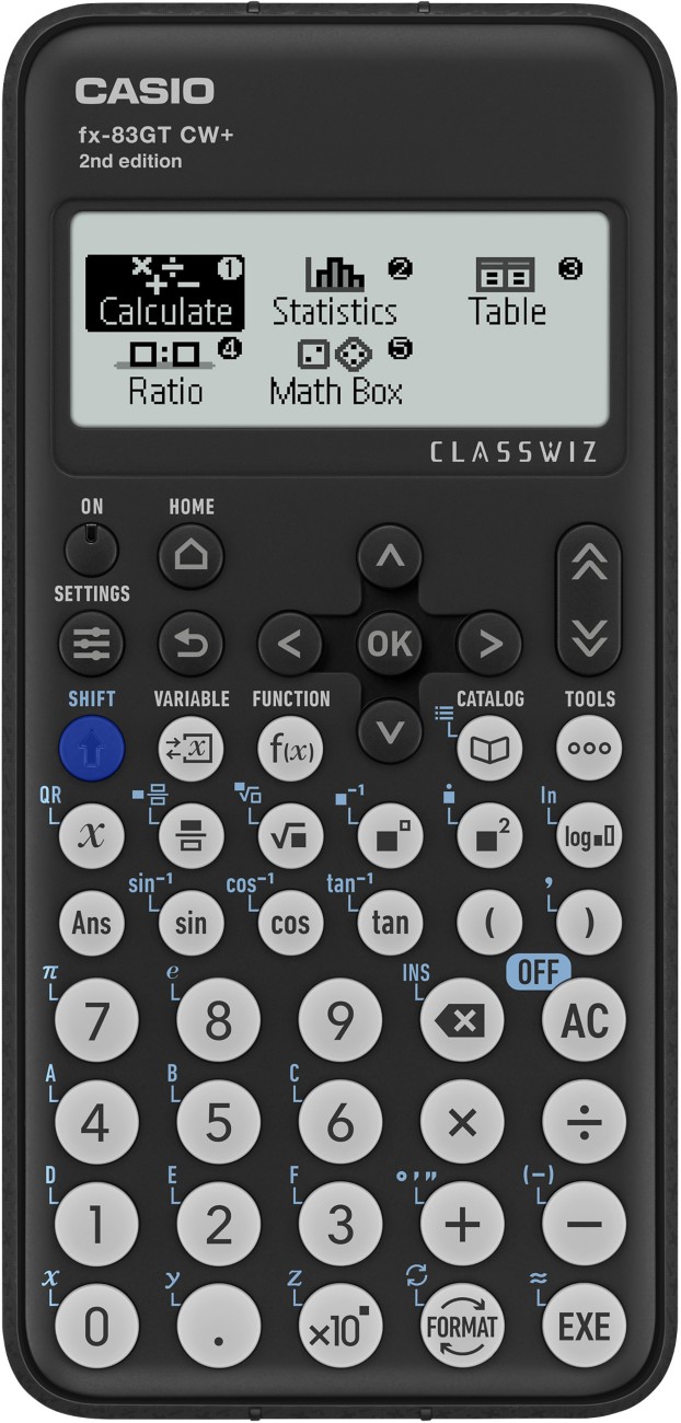 Casio Fx-83 Gt Cw Plus Black Scientific Calculator