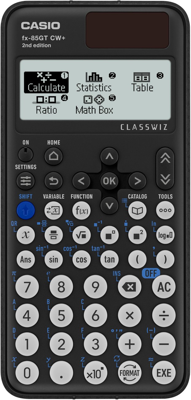 Casio Fx-85 Gt Cw Plus Black Scientific Calculator