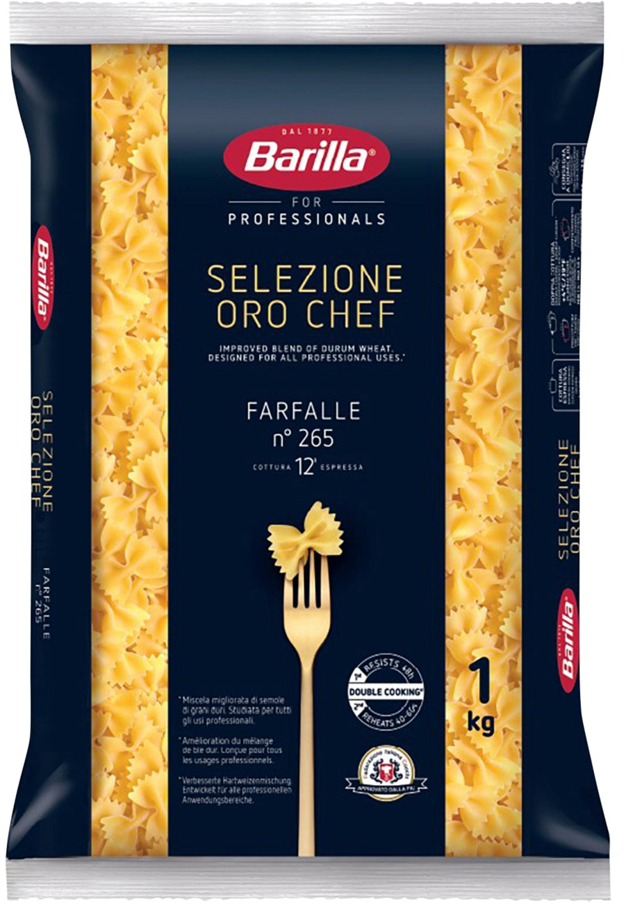 Barilla Selezione Oro Chef NO.65 Nudeln Farfalle 1 Kg