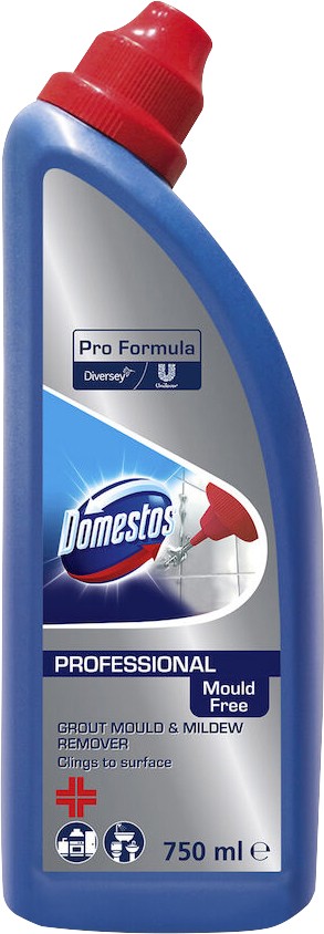 Domestos Professional Pro Formula Mould And Mildew Remover Liquid Original 750 Ml