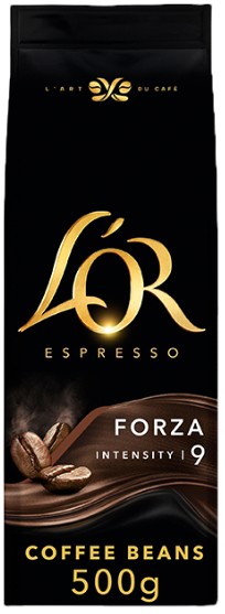 L'or Espresso Forza Whole Coffee Beans 500G