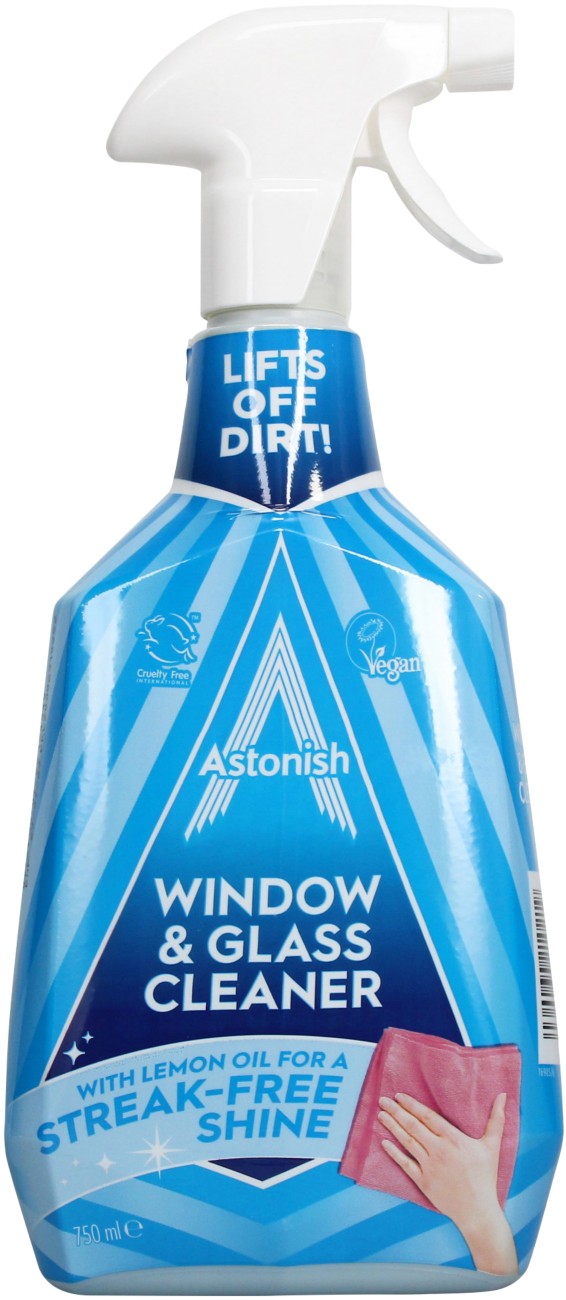 Astonish Triggers Glass And Window Cleaner Spray 750 Ml