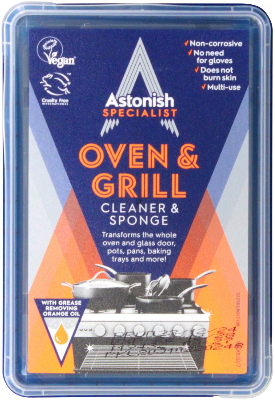 B&Q -  Specialist Sponge + Kitchen Oven & Grill Paste Cleaner250G - Image 9