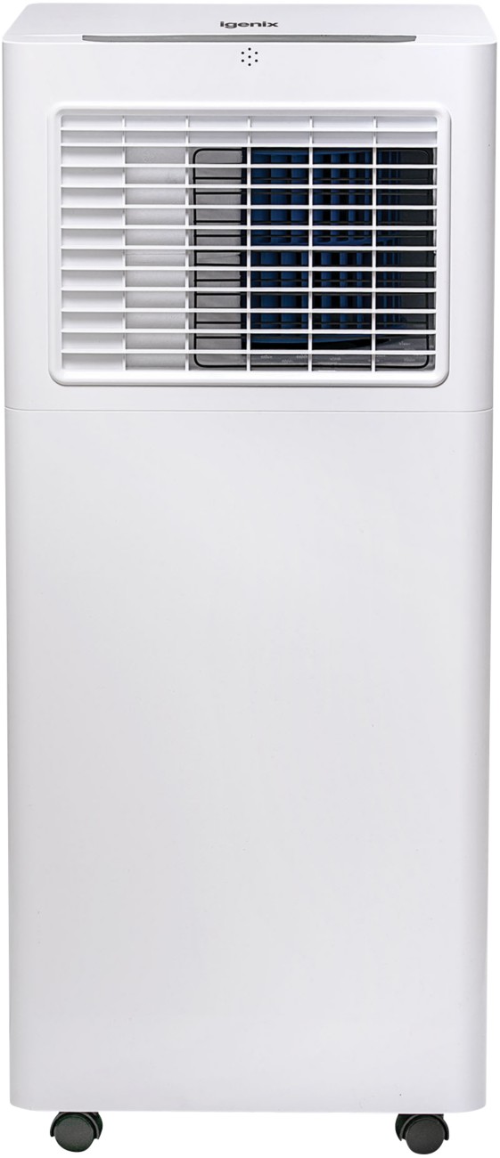 Igenix 9000 Btu 3-In-1 Smart Portable Air Conditioner For Small Rooms With Cooling Fan And Dehumidifier Modes