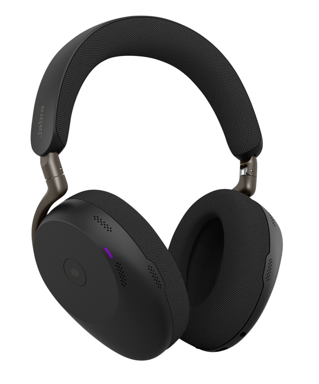 Jabra Evolve3 85 Uc Link 390 Wireless Headset Usb-A Black With Wireless Charging Pad