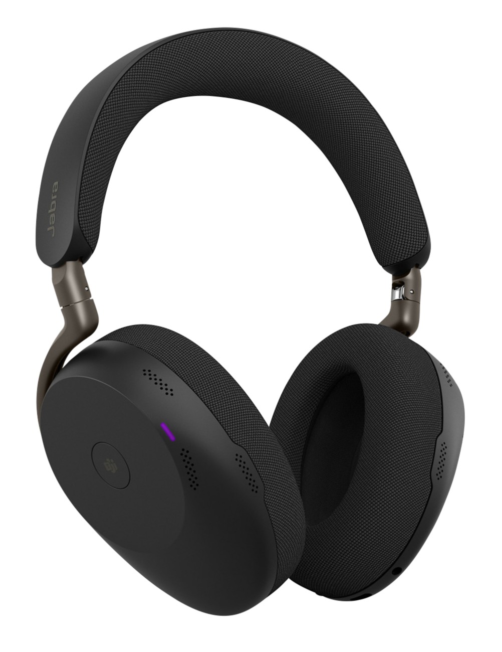 Jabra Evolve3 85 Ms Link 390 Wireless Headset Usb-C Black With Wireless Charging Pad