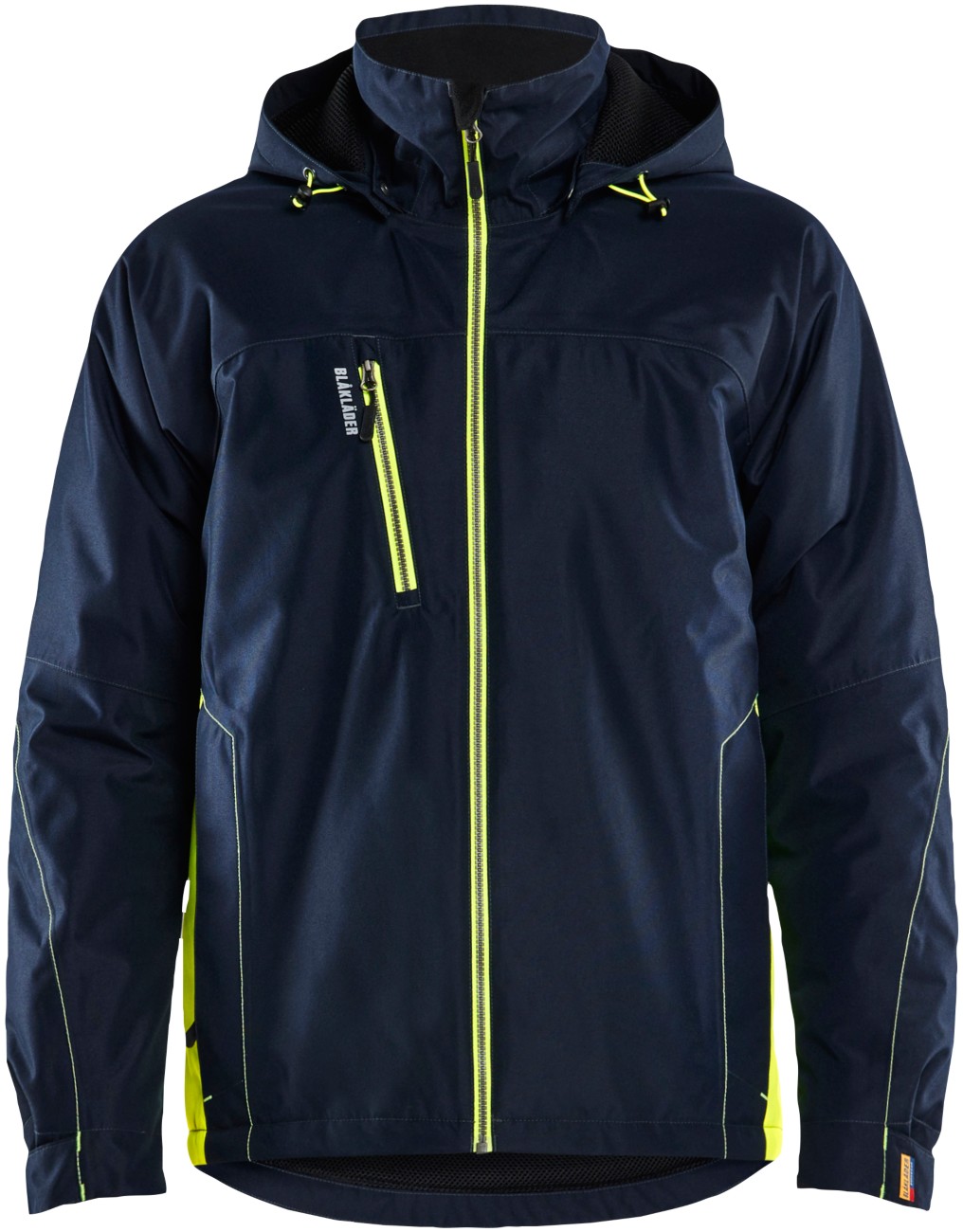 Blåkläder Dark/Blue/Yellow Jacket 48901977 Pl (Polyester) Navy Small