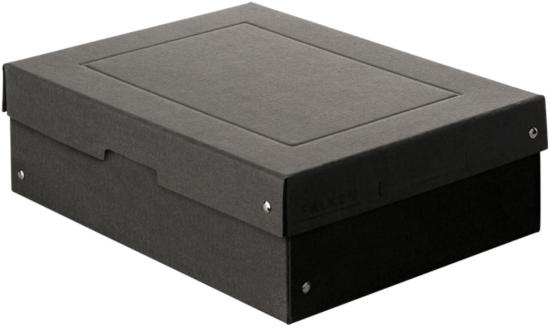 Falken Pure Aufbewahrungsbox Schwarz 24 x 32 x 10 cm