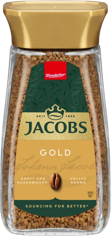 Jacobs Löslicher Kaffee Gold 200 g