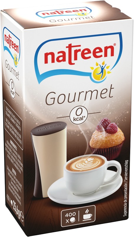 Natreen Tischspender Gourmet Süßstoff 400 Stück