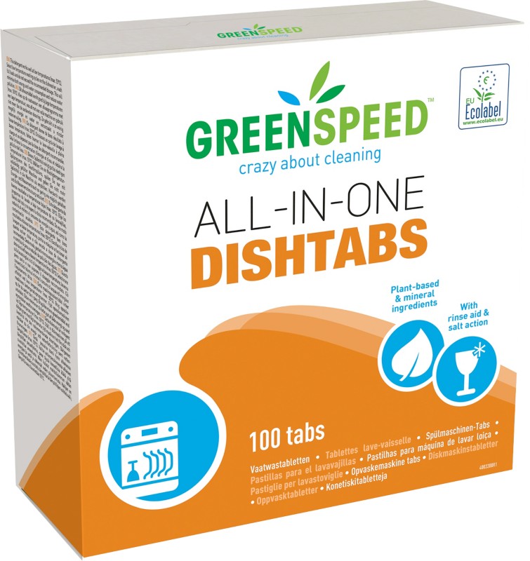 Thumbnail - GREENSPEED Spülmaschinentabs 100 Stück