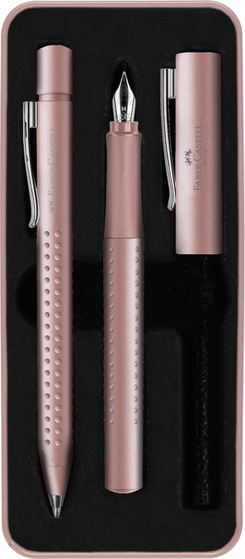 Faber-Castell Kugelschreiber und Füllfederhalter 2011 Blau 2 Stück
