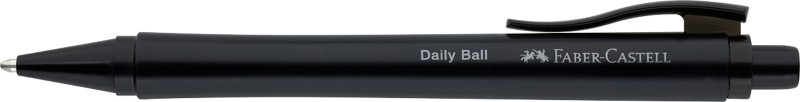 Thumbnail - Faber-Castell Daily Ball Einziehbar Kugelschreiber Blau 0,6 mm Extra Breit Nachfüllbar