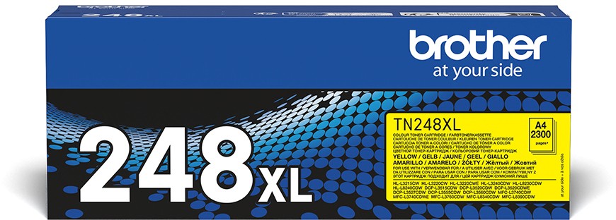 Brother Tn-248Xly Original Toner Cartridge Yellow