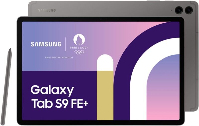 Samsung Galaxy Tab S9 FE+ S9 Tablet 31.5 cm (12.4") 256 GB 12 GB Grey