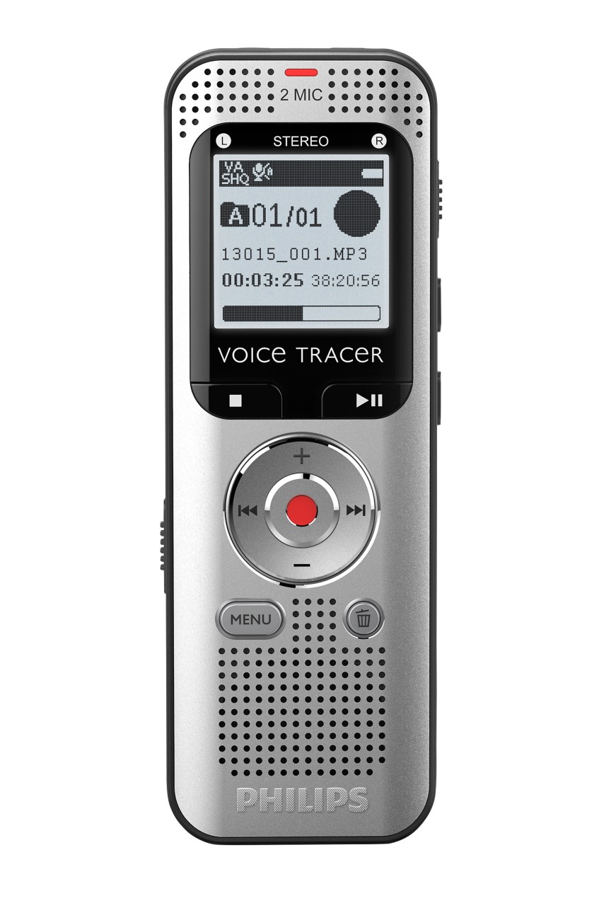 Philips DVT2015 8GB Digital Voice Tracer with SemblyAI Voucher 33674J - Image 8