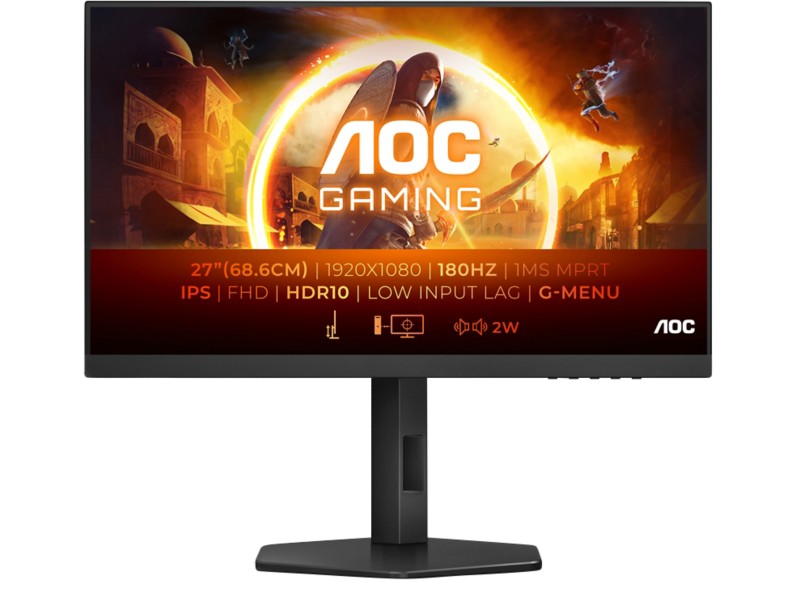 Thumbnail - AOC 68,6 cm (27") LED Monitor 27G4X Schwarz