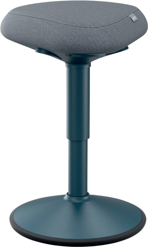 Leitz Ergo Active Sitzhocker 6544 Mit verstellbarem Komfortsitz 47 - 64 cm Bis zu 110 kg Dunkelgrau