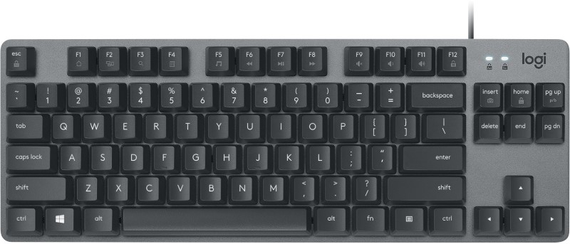 Thumbnail - Logitech Kabelgebundene Tastatur K835 TKL grau