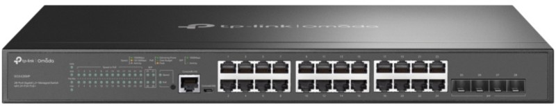 Thumbnail - TP-LINK Omada 28-Port Gigabit L2+ Managed Switch mit 24-Port PoE+