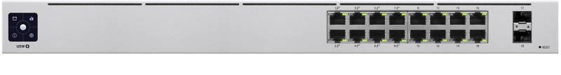 Thumbnail - Ubiquiti Switch UniFi 16-Port PoE Managed L2/L3 Gigabit Ethernet (10/100/1000) Power over Ethernet (PoE) 1U Silber