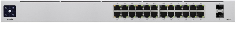 Thumbnail - Ubiquiti Switch UniFi 24-Port PoE Managed L2/L3 Gigabit Ethernet (10/100/1000) Power over Ethernet (PoE) 1U Silber